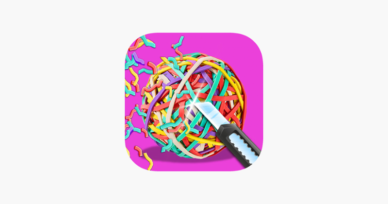 RubberBand Cutting - ASMR Image