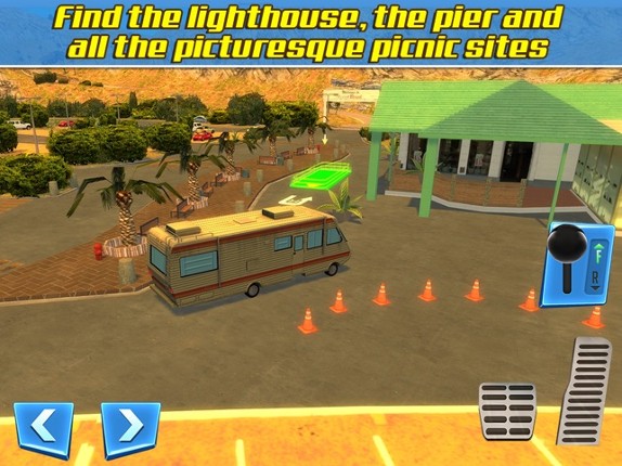 RV & Boat Towing Parking Simulator Real Road Car Racing Driving screenshot