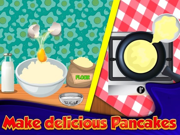 School Breakfast:Cooking games screenshot
