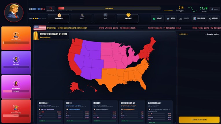 SIM Election USA Image