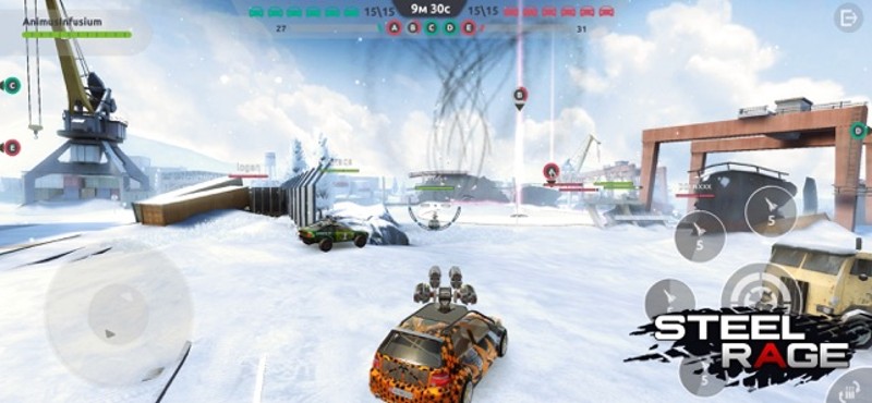 Steel Rage: Mech Cars PvP War Image