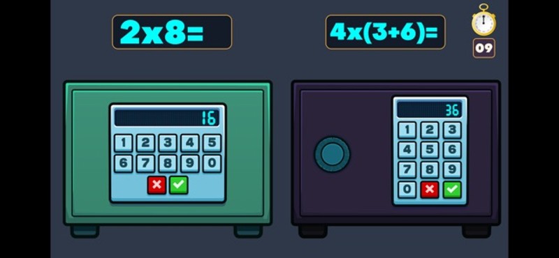 World of multiplication tables screenshot