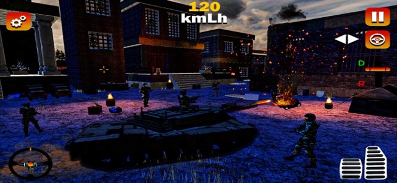 Army Tank Parking Tank Game screenshot