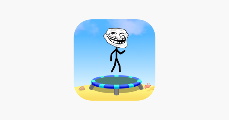 Backflip Trampoline Troll Madness: Hop Fun Games Game Cover