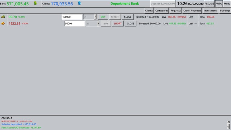 Bank 2000 screenshot