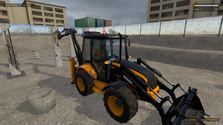 DiggerSim Excavator Simulator screenshot