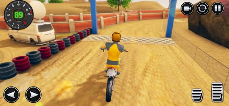 Dirt Bike Rider Stunt Games 3D screenshot