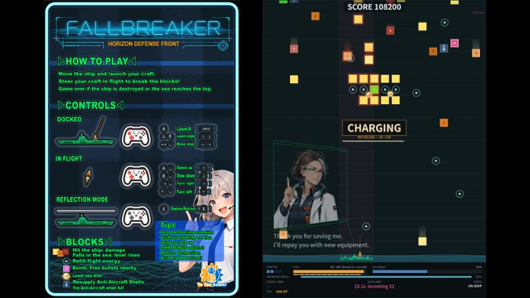 FALLBREAKER HORIZON DEFENSE FRONT screenshot