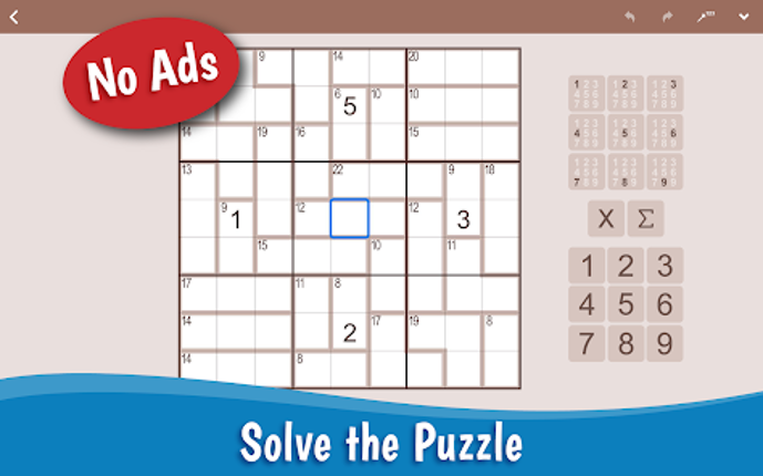SumSudoku: Killer Sudoku screenshot