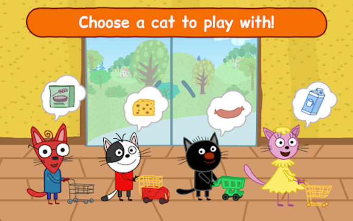 Kid-E-Cats: Kids Shopping Game screenshot