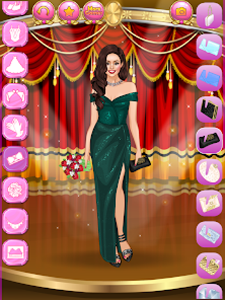 Red Carpet Dress Up Girls Game screenshot