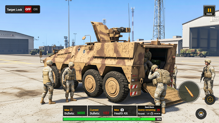 Military Truck Cargo Game 3d Image