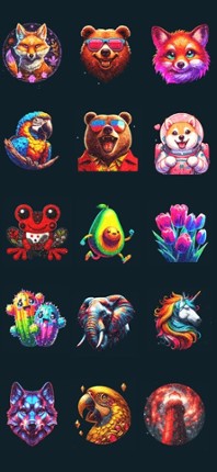 Glitty: color by glitter screenshot