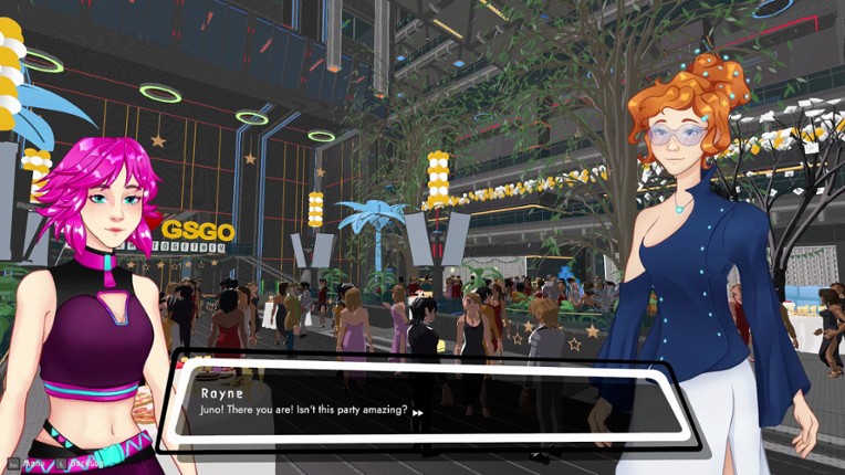 Luminous Threads: A Visual Novel screenshot