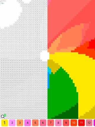 Multi Color by number screenshot