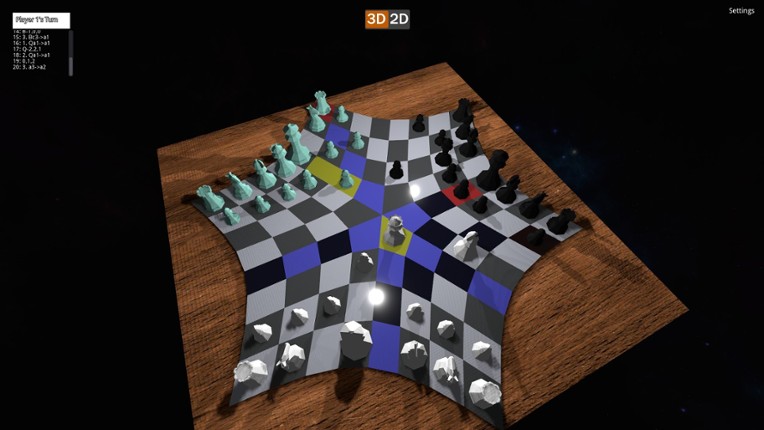 Non-Euclidean Chess screenshot