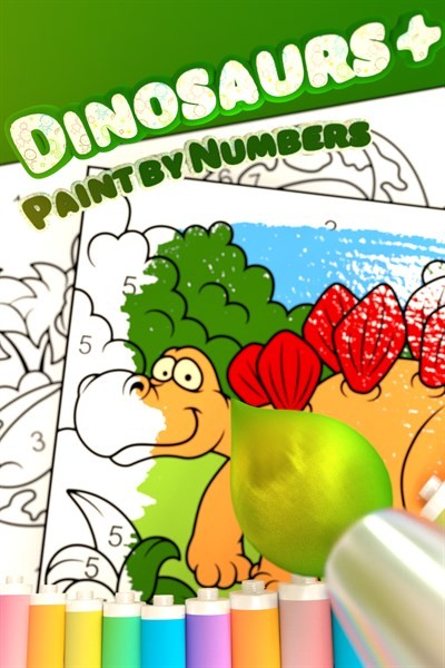 Games like Paint by Numbers - Dinosaurs