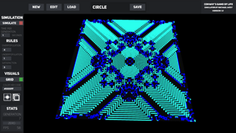 Project CGL | Conway's Game of Life - Simulator by Michael West screenshot
