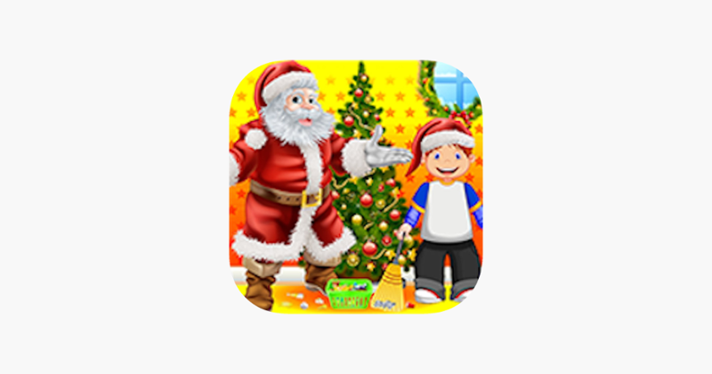 Santa Little Helper Christmas Game Cover