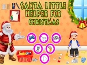 Santa Little Helper Christmas Image