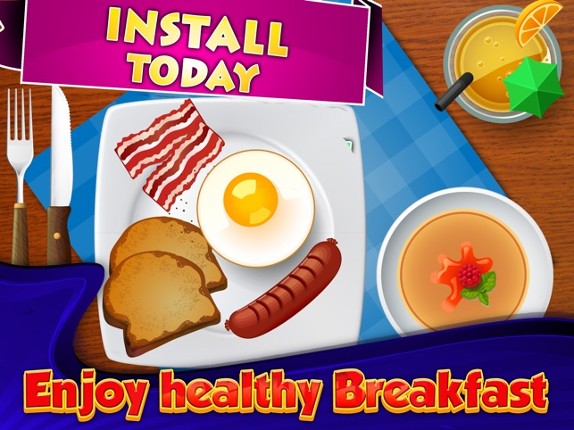 School Breakfast:Cooking games Image
