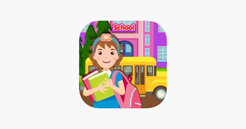 School Life Pretend Play Sim Game Cover