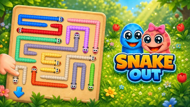 Snake Out: Maze Escape Image