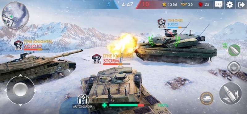 Tank Warfare: PvP Tanks Blitz screenshot