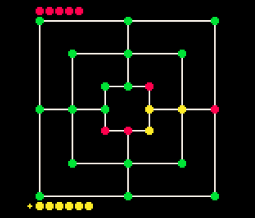 Tria / Nine men's morris - 1 vs 1 Image