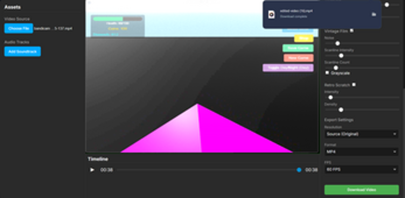 Video Editing Application Image