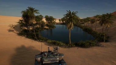 VR Military Reporter in Middle East (with tanks & helicopters) Image