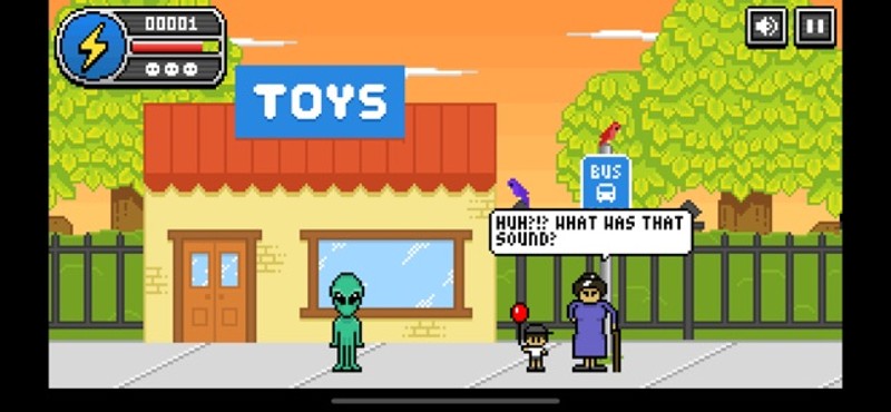 Zie Invades Earth screenshot