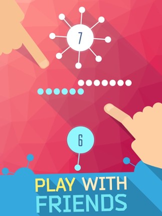 1200: Double Hit - Two Color Dots Addictive Puzzle screenshot