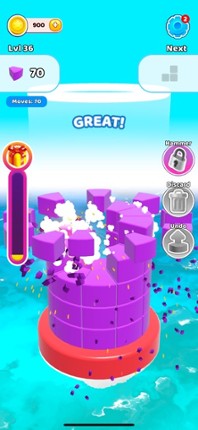 Color Wall 3D - Block Breaker screenshot