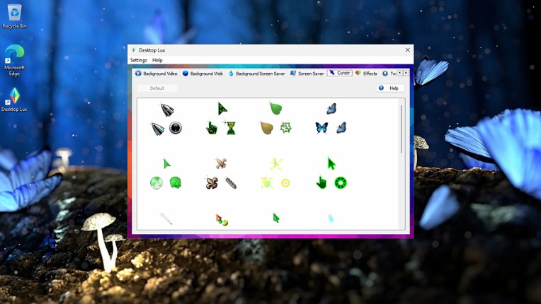 Desktop Lux screenshot