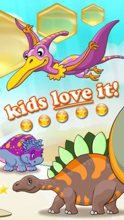 Dinosaurs walking with fun HD jigsaw puzzle game Image