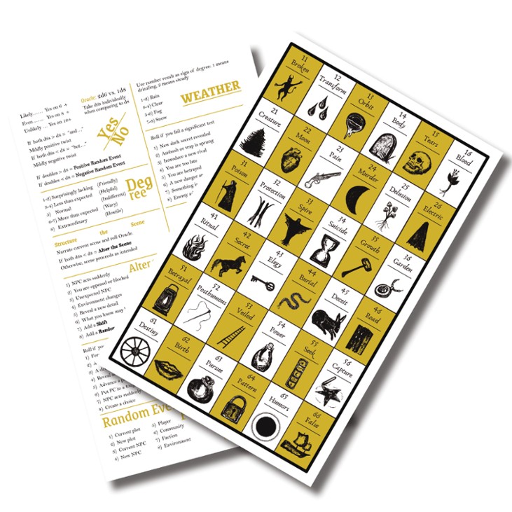 Games like Fallen Solo Oracle Card