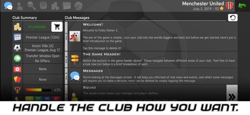Football Owner 2 screenshot