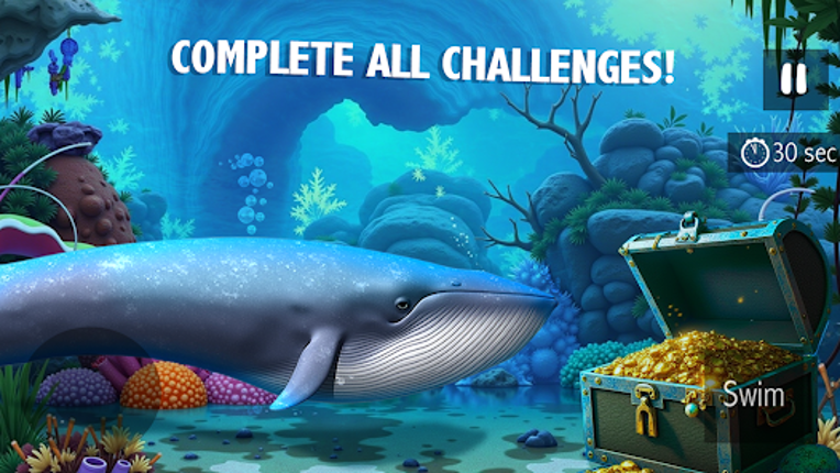 Blue Whale Simulator - Game Image