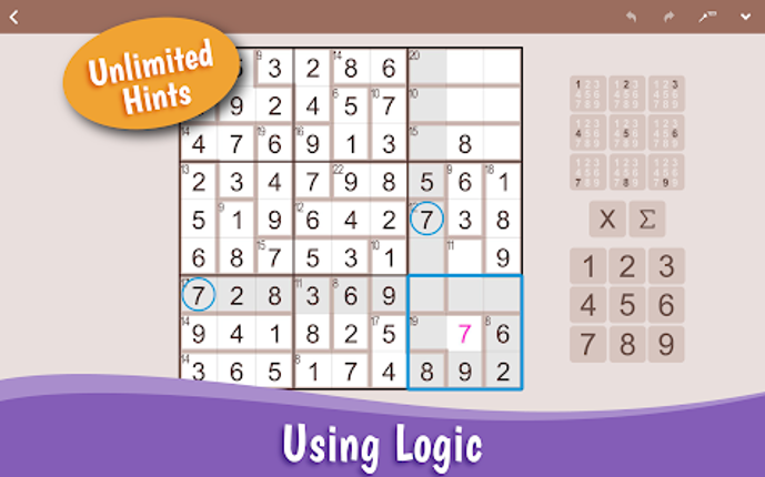 SumSudoku: Killer Sudoku screenshot