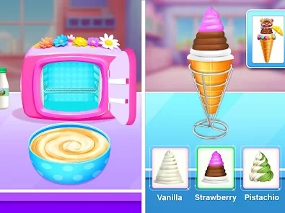 Sweet Ice Cream Maker Games screenshot