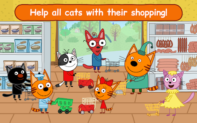 Kid-E-Cats: Kids Shopping Game screenshot