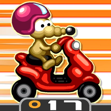 Rat On A Scooter XL Image