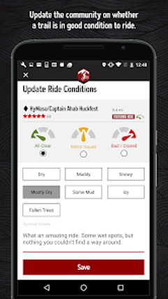 MTB Project screenshot