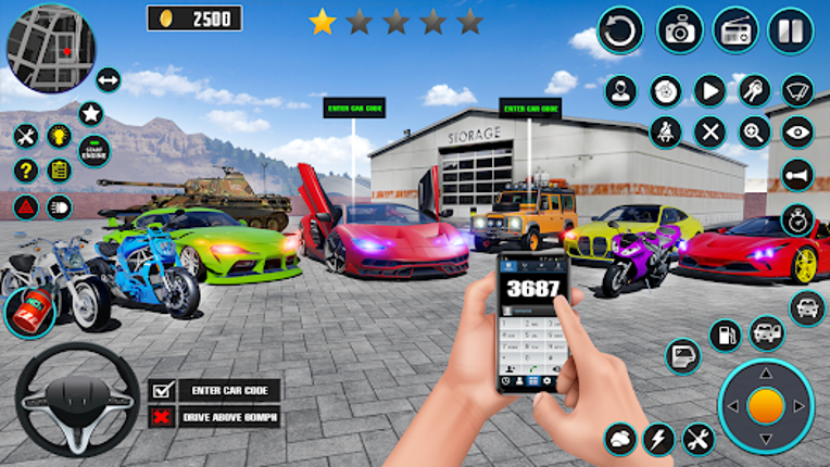 Crazy Car Transport Truck Game screenshot
