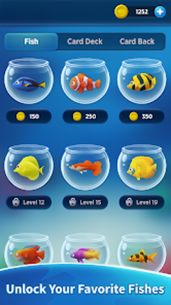 Solitaire Fish - Offline Games screenshot
