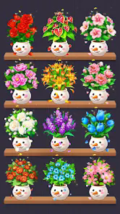Flower Merge - Sort Games screenshot