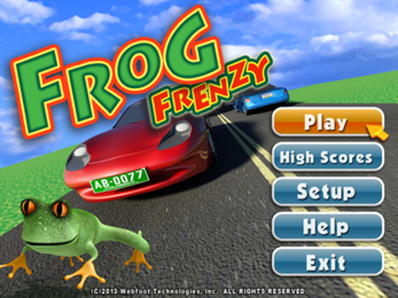 3D Frog Frenzy for Raspberry Pi screenshot
