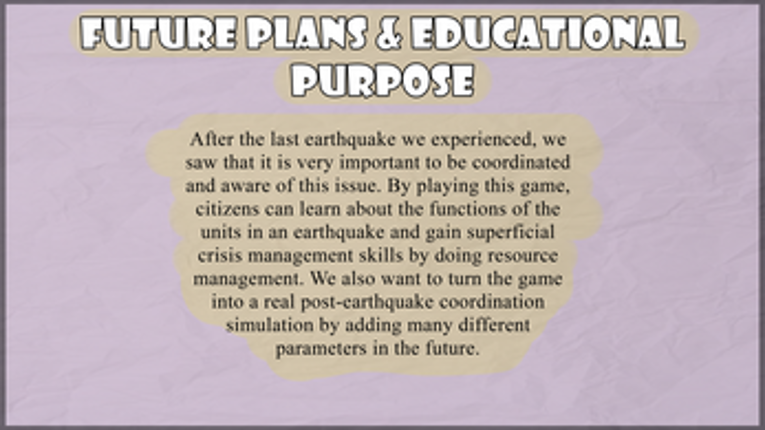 AfterQuake screenshot