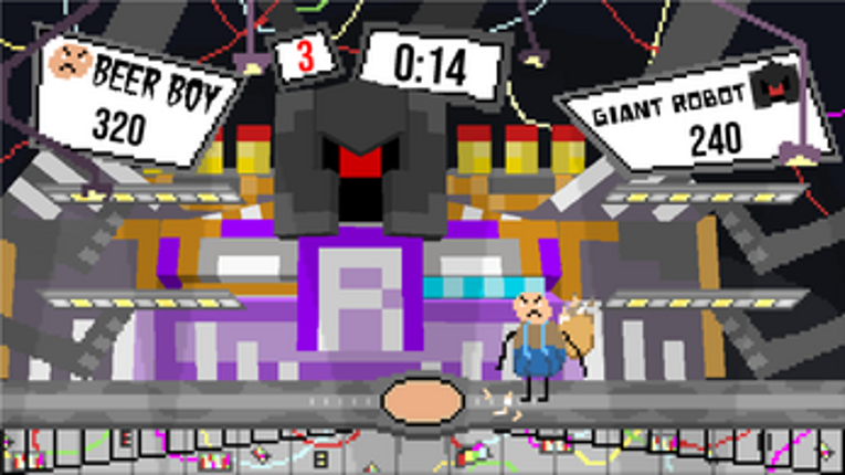 Beer Boy VS Giant Robot Image